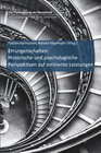 Buchcover Errungenschaften: Historische und psychologische Perspektiven auf eminente Leistungen