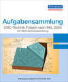 Buchcover Aufgabensammlung CNC-Technik Fräsen nach PAL 2020 mit Mehrseitenbearbeitung