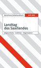 Buchcover Kürschners Volkshandbuch Landtag des Saarlandes