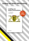 Buchcover Landtag von Baden-Württemberg 17. Wahlperiode