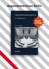 Buchcover Vorabauflage Abgeordnetenhaus Berlin