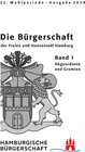 Buchcover Hamburgische Bürgerschaft 22. Wahlperiode