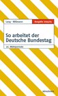 Buchcover So arbeitet der Deutsche Bundestag