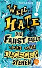 Buchcover #textgold - Weil Hate die Faust ballt
