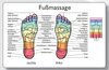 Buchcover Reflexzonenmassagekarte "Fuß"