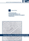 Buchcover Untersuchung des Durchschlagverhaltens von syntaktischem Schaum bei kryogenen Temperaturen