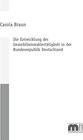 Buchcover Die Entwicklung der Immobilienmaklertätigkeit in der Bundesrepublik Deutschland