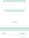Buchcover Inverse thermische Optimierung zur wissensbasierten thermischen Spritzgießwerkzeugauslegung