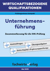 Buchcover Wirtschaftsbezogene Qualifikationen: Unternehmensführung