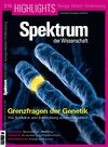 Buchcover Spektrum Highlights - Grenzfragen der Genetik