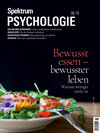 Buchcover Spektrum Psychologie 6/2019 - Bewusst essen - bewusster leben