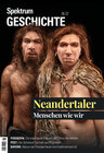 Buchcover Spektrum Geschichte - Neandertaler