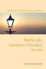 Buchcover Nicht ich, sondern Christus in mir