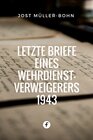 Buchcover Letzte Briefe eines Wehrdienstverweigerers 1943