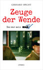 Buchcover Zeuge der Wende