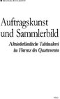 Buchcover Auftragskunst und Sammlerbild