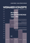 Buchcover Weimarer Konzepte