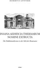 Buchcover Insana aedificia thermarum nomine extructa