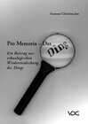 Buchcover Pro Memoria - Das Ding