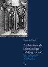 Buchcover Architektur als selbständiger Bildgegenstand bei Albrecht Altdorfer