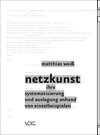 Buchcover Netzkunst