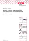 Buchcover Methodik zur Prognose der Bauteillebensdauer unter Berücksichtigung von Fertigungseinflüssen