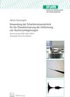 Buchcover Anwendung der Schallemissionstechnik für die Charakterisierung der Umformung von Aluminiumlegierungen
