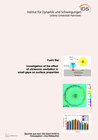 Buchcover Investigation of the effect of ultrasonic cavitation in small gaps on surface properties