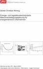 Buchcover Energie- und logistikkostenorientierte Maschinenbelegungsplanung für energieintensive Unternehmen