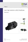 Buchcover Laser high-resolution vehicle headlamps