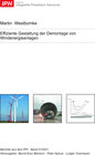 Buchcover Effiziente Gestaltung der Demontage von Windenergieanlagen