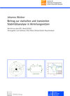 Buchcover Beitrag zur statischen und transienten Stabilitätsanalyse in Verteilungsnetzen