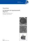 Buchcover Zur Degradation des Implantatwerkstoffs Magnesium