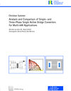 Buchcover Analysis and Comparison of Single- and Three-Phase Single Active Bridge Converters for Multi-kW Applications