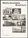 Buchcover Welterbestätte Bauhaus