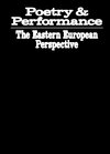 Buchcover Poetry & Performance