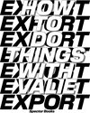 Buchcover How to Do Things with VALIE EXPORT