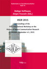 Buchcover HSCR 2015