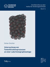 Buchcover Untersuchung von Tiefenfiltrationsprozessen an einer Labortomographieanlage