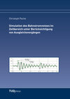 Buchcover Simulation des Bahnstromnetzes im Zeitbereich unter Berücksichtigung von Ausgleichsvorgängen