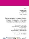 Buchcover Gemeinschaften in Neuen Medien