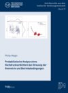 Buchcover Probabilistische Analyse eines Hochdruckverdichters bei Streuung der Geometrie und Betriebsbedingungen