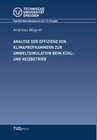 Buchcover Analyse der Effizienz von Klimaprüfkammern zur Umweltsituation beim Kühl- und Heizbetrieb