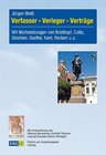 Buchcover Verfasser - Verleger - Verträge