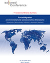 Buchcover Forced Migration - environmental and socioeconomic dimensions