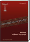 Buchcover Rabbinat bei Franz Rosenzweig