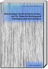 Buchcover Bekehrungen durch mystische Schau: von Th. Mann bis Kierkegaard - Ontologien und Konversionen