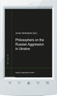 Buchcover Philosophers on the Russian Aggression in Ukraine