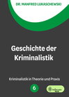 Buchcover Geschichte der Kriminalistik