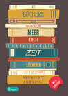 Buchcover Mit Büchern das gefrorene Meer der Zeit löchern